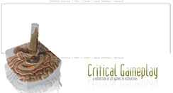 Desktop Screenshot of criticalgameplay.com